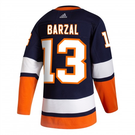 Pánské Hokejový Dres New York Islanders Dresy Mathew Barzal 13 2020-21 Reverse Retro Authentic